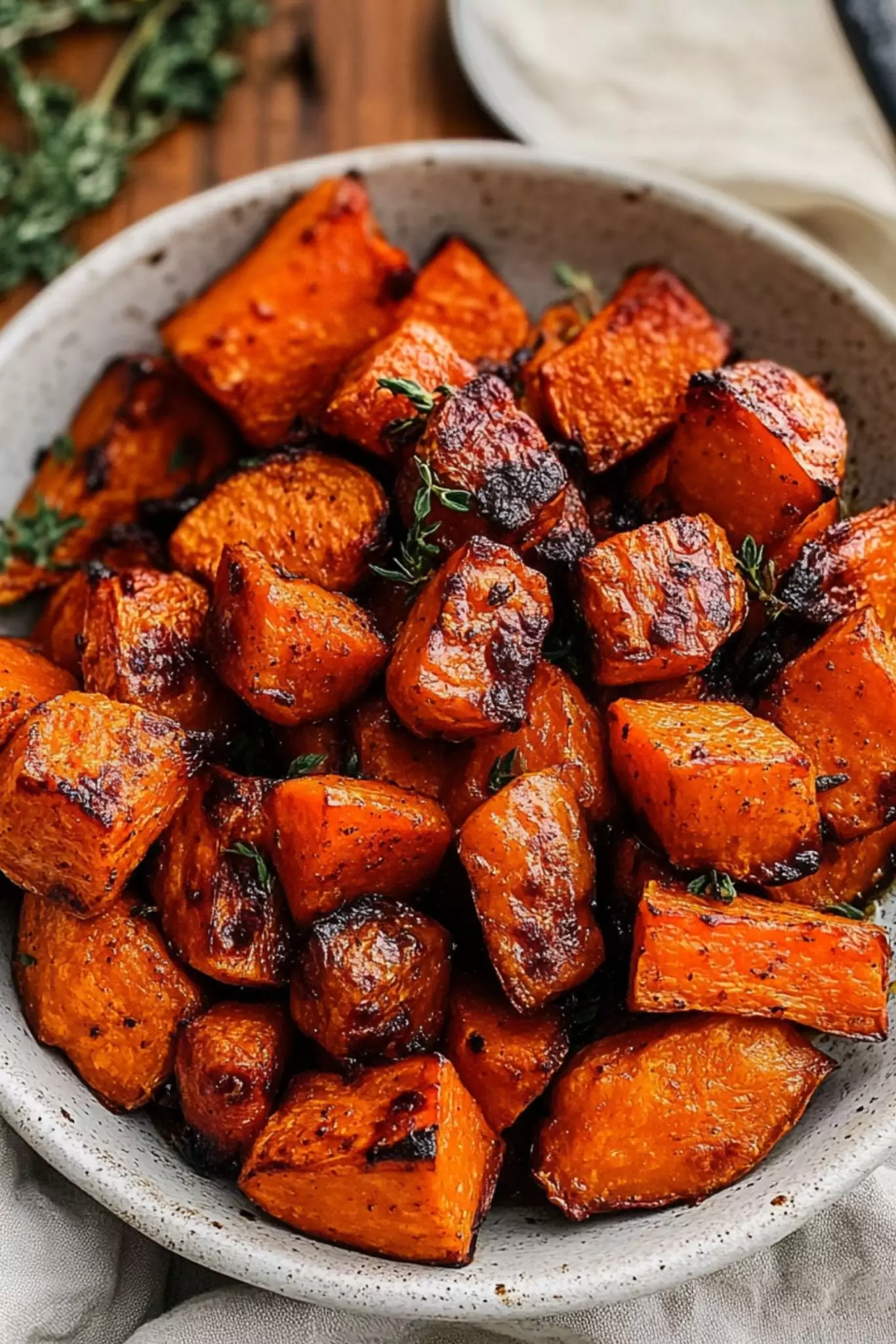 Easy roasted sweet potatoes and carrots