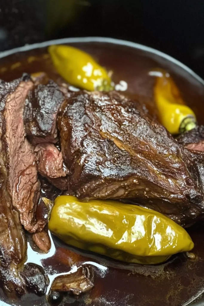 Dutch Oven Mississippi Pot Roast 1 Tender Dutch oven Mississippi pot roast
