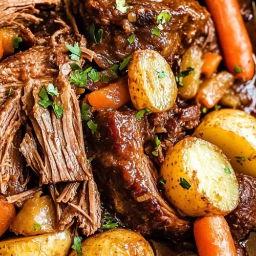 Easy Mississippi Pot Roast With Potatoes And Carrots 4 Mississippi pot roast with potatoes and carrots