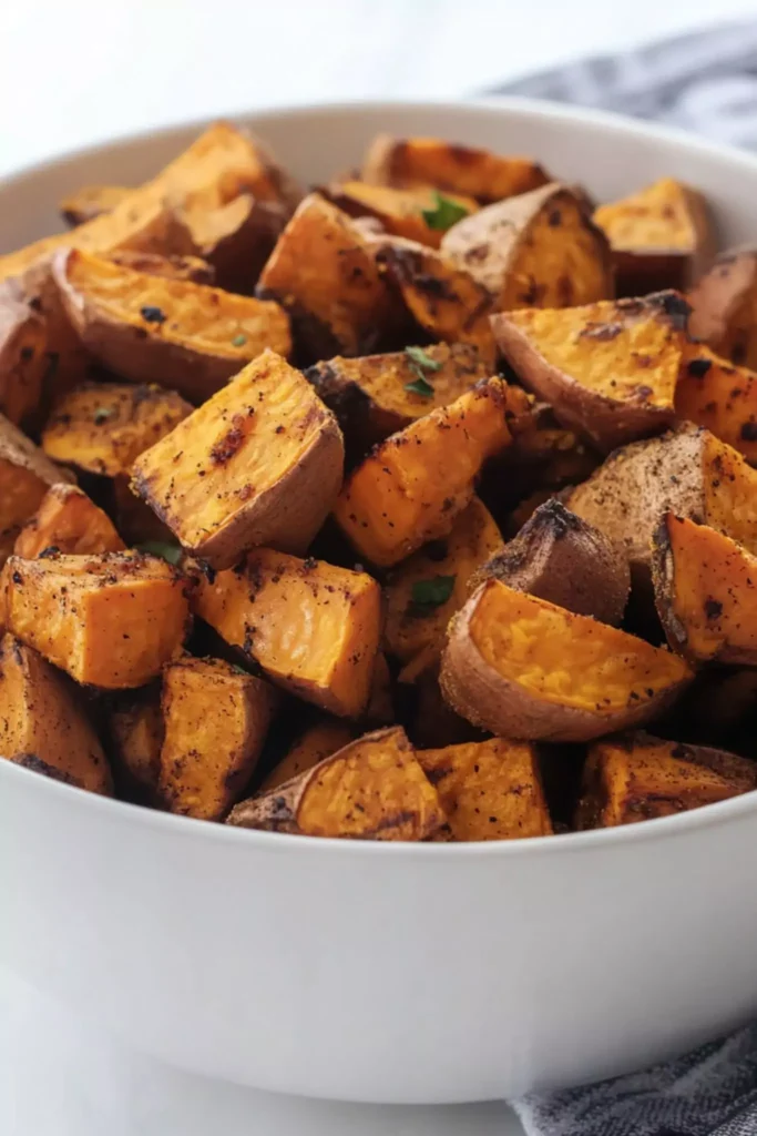 4 Easy and Delicious Roasted Sweet Potato Recipes 2 Ranch Roasted Sweet Potatoes