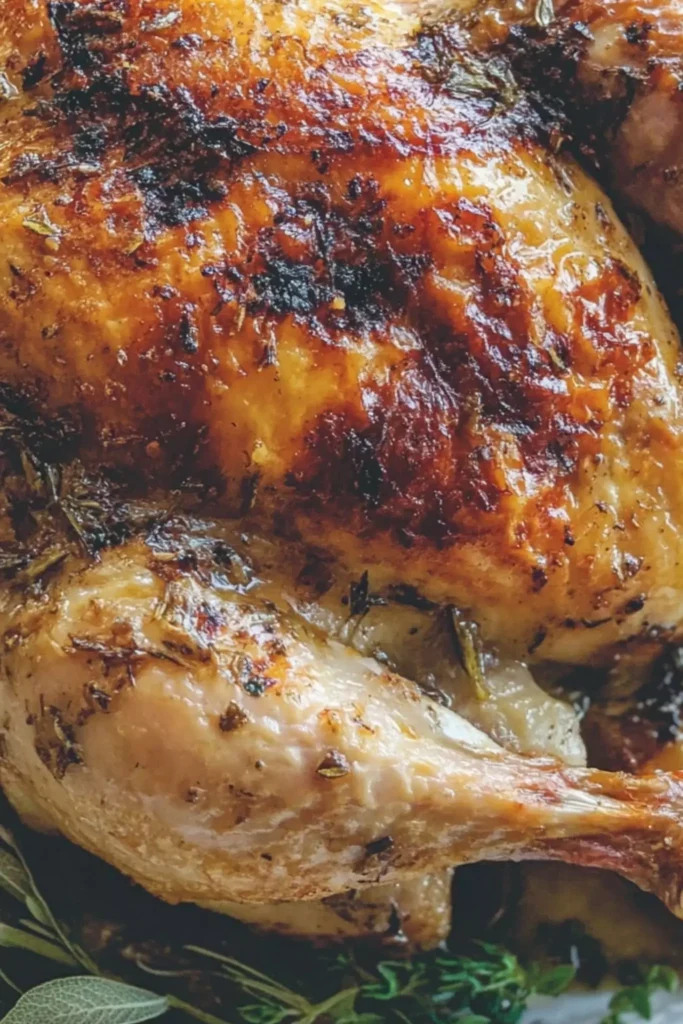 Roasted Garlic Chicken 3 Whole roasted garlic chicken
