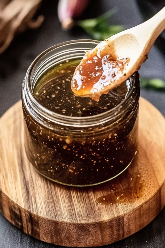 Easy Venison Roast Marinade 2 venison roast marinade in spoon jar
