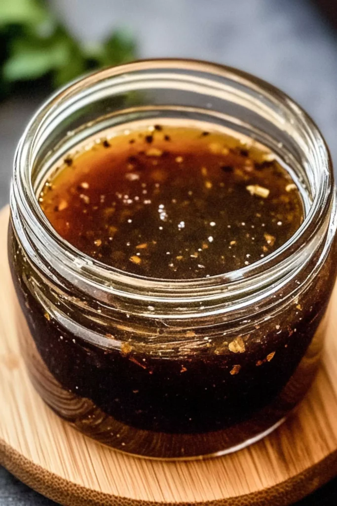 Easy Venison Roast Marinade 3 venison roast marinade in glass jar
